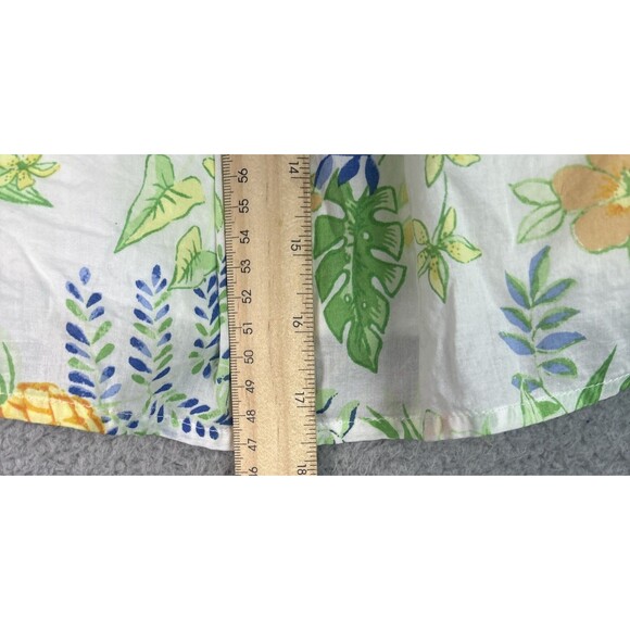 Janie & Jack Summer Pineapple Puff Sleeve Dress Size 2T Girls - Picture 4 of 8